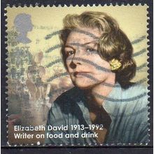 GB 2013 Great Britons - Elizabeth David, Writer 1st Used