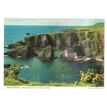 DUNQUIN HARBOUR , DINGLE PENINSULA ..Co KERRY.. unused vintage postcard #