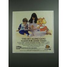 1984 Lullaby Land Get Along Gang Sleepwear Ad