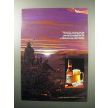 1987 Budweiser Beer Ad - Sight of The Morning Sun