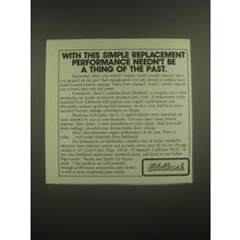 1981 Edelbrock Intake Manifolds Ad - With this simple replacement performance