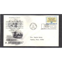 FDC Art Craft 177 6c Towards Disarmament (Cachet-Typed/A) CV39377