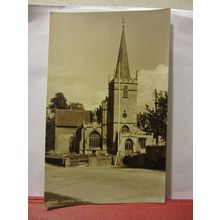 THE CHURCH, LACOCK. WILTSHIRE unused vintage postcard by Judges =