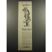 1955 Abercrombie & Fitch Advertisement - Shorts, Jacket and V-Neck Tee Shirt