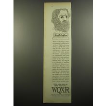 1955 WQXR Radio Ad - Henry W Longfellow