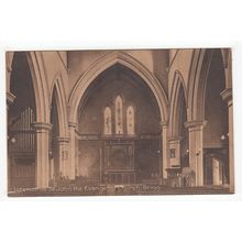 Interior St John The Evangelist Church Brigg Postcard Yorkshire