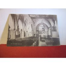 CHURCH, NETTLETON, WILTSHIRE used antique postcard by T A Trotman 1912 pm =