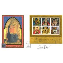 Madonna & Child Irene Von Treskow Art Illustrator Hand Signed FDC