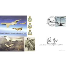 John Major Ex Prime Minister LTD TO 160 Hand Signed FDC