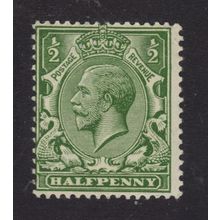 SG354 N14(8) ½d Yellow-green GvR ~ UNMOUNTED MINT (BEND TOP RIGHT)