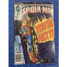 Peter Parker, The Spectacular Spider-Man #103 Comic 1985 Marvel Comics VF-