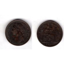 Great Britain. Victoria. Farthing 1882H. dy21283