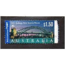 AUS 2000 $1.50 'SYDNEY HARBOUR BRIDGE' FINE USED (EBID2780)