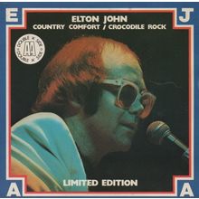 Elton John Country comfort / Crocodile rock 1978 7" single record DJS10904