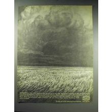 1970 Texaco Farm Service Ad - Thunderstorms