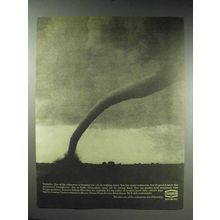 1970 Texaco Farm Service Ad - Tornados