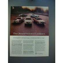 1980 Cadillac Car Ad - The Diesel-Powered