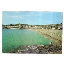 HAVRE DES PAS, JERSEY used vintage postcard by J Arthur Dixon 1965 pm #