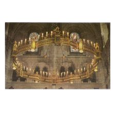 THE CORONA, BUCKFAST ABBEY, DEVON unused vintage postcard. by J. Salmon =