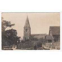 Slinfold Church Postcard RP West Sussex Healey Series