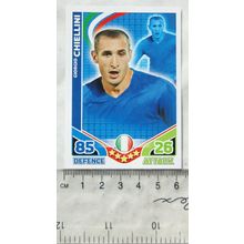 2010 Topps Match Attax World Cup Trading Card - Italy, Giorgio Chiellini