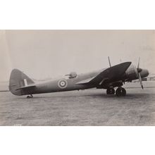 Bisley II 149CS Plane Liverpool Real Photo Aircraft Postcard