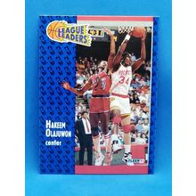 1991-92 Fleer #223 Hakeem Olajuwon LL