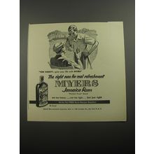 1956 Myers Rum Advertisement - For Variety, spice your life with Myers