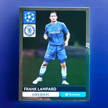 Panini Champions League 2013 2014 Frank Lampard Foil Sticker #306