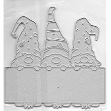 Gnomes Die. App 9.5x10cm. Die Cutting Cardmaking Scrapbooking Crafts