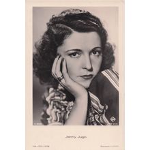 Jenny Jugo Film Actress Old Real Photo Postcard