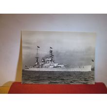 H.M.S. RENOWN unused card National Maritime Museum =