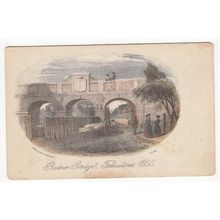 Radnor Bridge Folkestone Art Postcard Kent