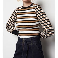 KAREN MILLEN Long-Sleeve Ribbed Jumper BNWT