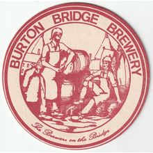 BEER MAT - BURTON BRIDGE BREWERY - TRADITIONAL BEERS - (Cat No 001) - (1982)
