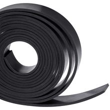 TORRAMI Solid Neoprene Rubber Strips Roll 1/8 (.125) Inch Thick X 1 Inch Wide X