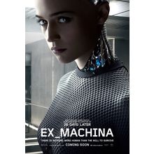 Ex Machina (2015)_1 Movie Film Poster Canvas iconic design