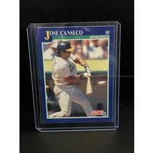 Jose Canseco #1 | 1991 Score Baseball Trading Card