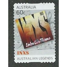 AUS 2013 60c (S/A) 'AUSTRALIAN LEGENDS- INXS' FINE USED (EBID36-163)