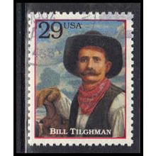 Used 2869r 29c Bill Tilghman Very Fine KA4328