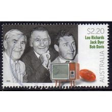 Australia 2020 Word of Sport - Lou Richards, Jack Dyer, Bob Davies $2.20 Used