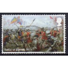 GB 2021 The Wars of the Roses - Battle of Barnet, 1471 1st Used