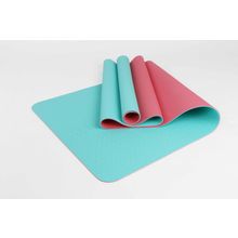 2 Tone TPE Premium Yoga Mat[ Blue/Pink ]