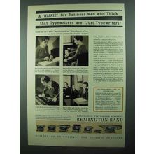 1931 Remington Rand Typewriters Ad - A Walkie
