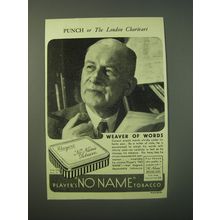 1940 Player's No Name Tobacco Ad - Weaver of Words