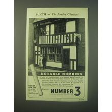 1940 Players Number 3 Cigarettes Ad - Notable Numbers