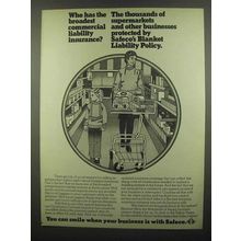 1974 Safeco Insurance Ad - Commercial Liability