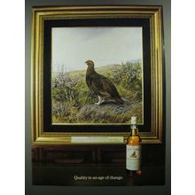 1984 The Famous Grouse Scotch Ad - Quality in an Age of Change