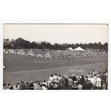 Royal Navy Exercise Display Postcard RP Publisher J C Lawrence Gosport B