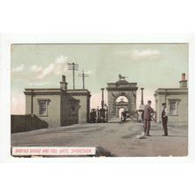 Norfolk Bridge and Toll Gate Shoreham Postcard 1916 West Sussex